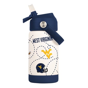 Logo Brands West Virginia Mountaineers 12oz. Mascot Bottle