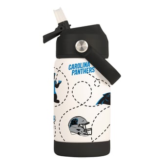Logo Brands Carolina Panthers 12oz. Mascot Bottle