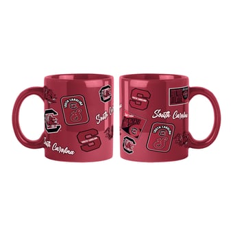 Logo Brands South Carolina Gamecocks 2-Pack 15oz. Color Mug Set