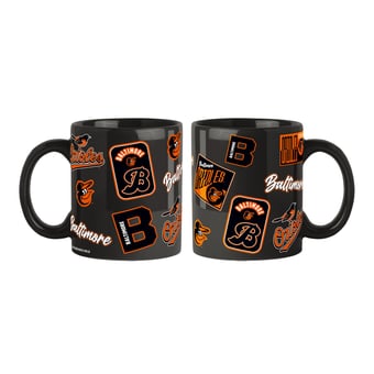 Logo Brands Baltimore Orioles 2-Pack 15oz. Color Mug Set