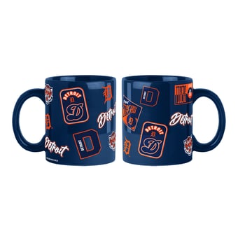 Logo Brands Detroit Tigers 2-Pack 15oz. Color Mug Set