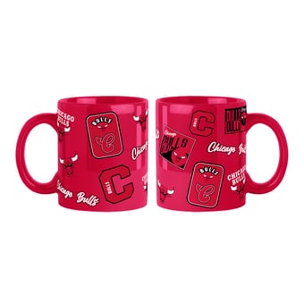 Logo Brands Chicago Bulls 2-Pack 15oz. Color Mug Set