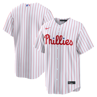 Men's Nike White Philadelphia Phillies Home Replica Jersey