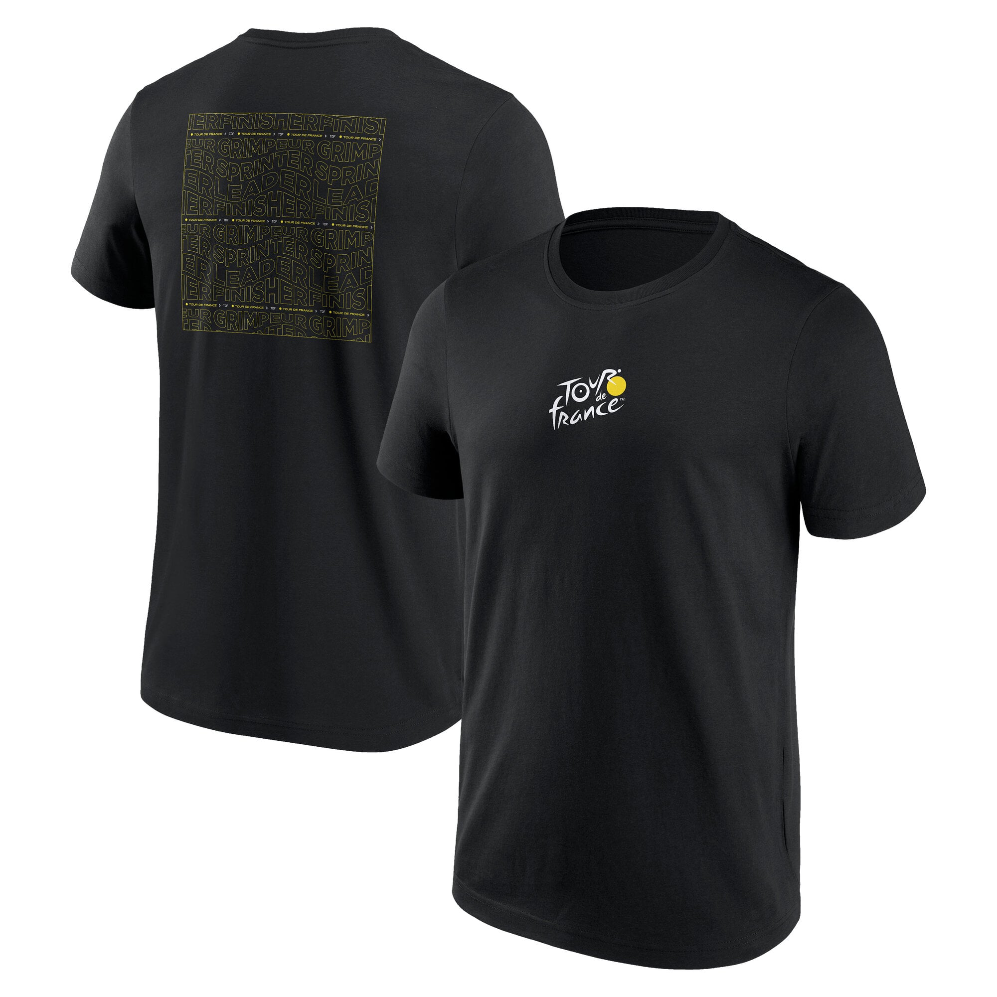 Maglietta Grafica Tour de France Victory Finisher - Nero