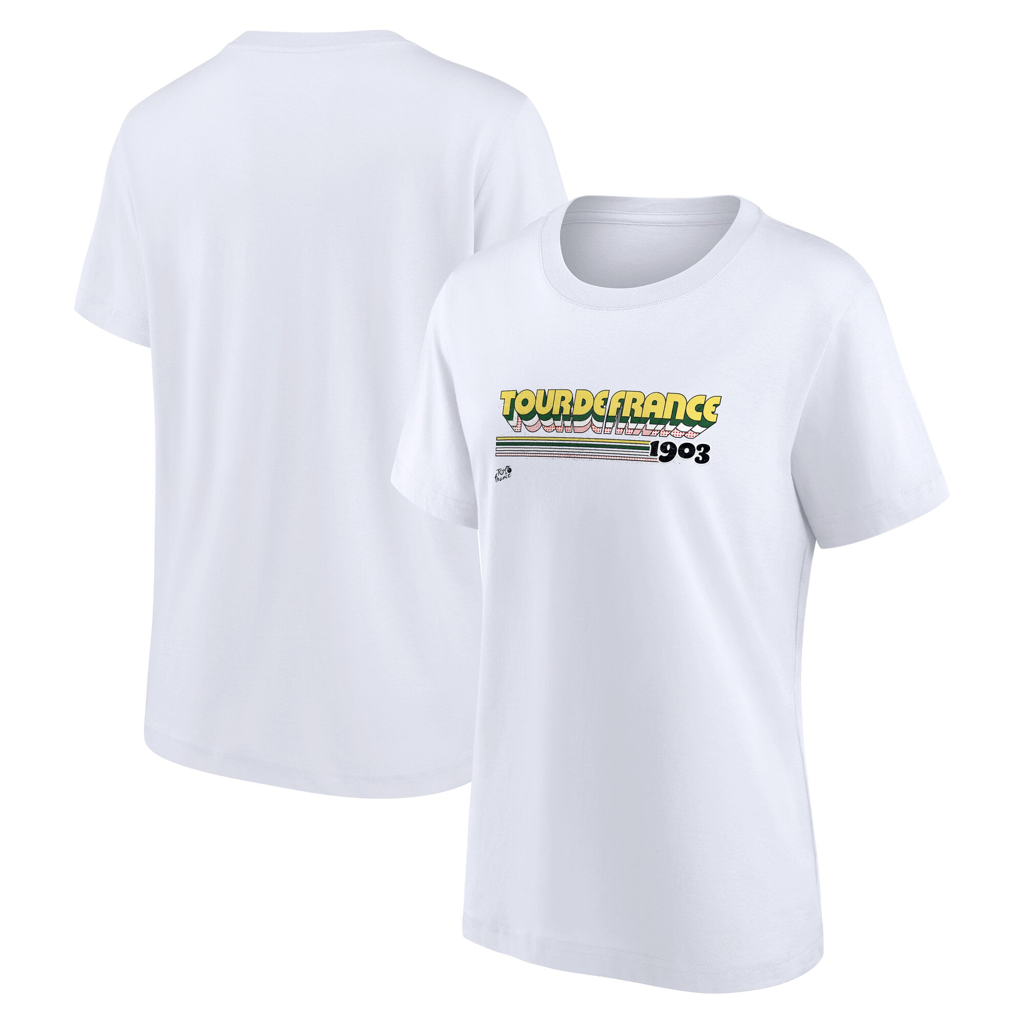 Maglietta Grafica Tour de France Origines 1903 - Bianco - Donna