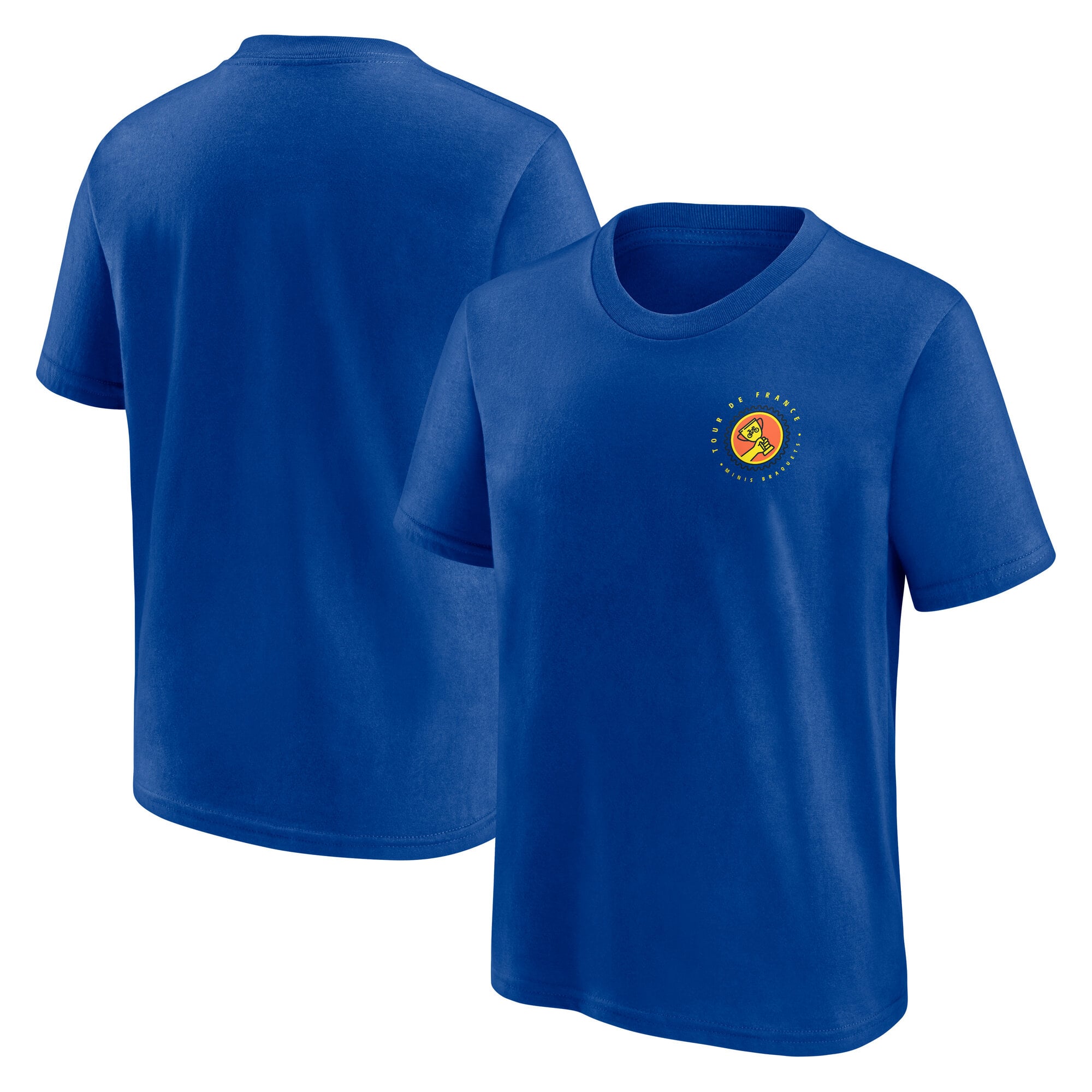 Maglietta Grafica Tour de France Minis Braquets - Blu Reale - Bambino