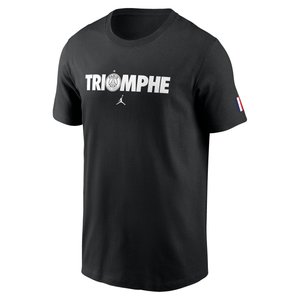 T-Shirt PSG Jordan Champions d'Europe TRIOMPHE - Noir, vue 3