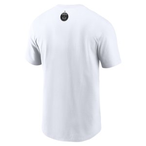 T-Shirt PSG Jordan Champions d'Europe TRIOMPHE - Blanc, vue 4