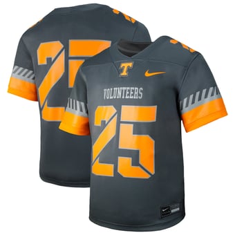 Toddler Nike #25 Anthracite Tennessee Volunteers Alternate Untouchable Replica Game Jersey