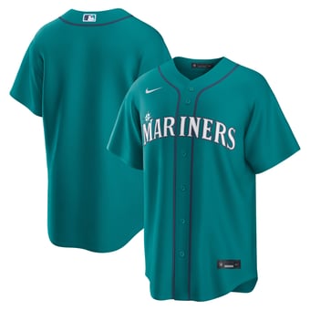 Men's Nike  Teal Seattle Mariners Alternate Replica Jersey