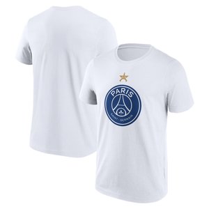 T-Shirt PSG Champions d'Europe Étoile Eiffel - Blanc, vue 2