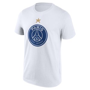 T-Shirt PSG Champions d'Europe Étoile Eiffel - Blanc, vue 3