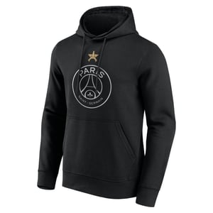 Sweat à capuche PSG Champions d'Europe Étoile Eiffel - Noir, vue 3
