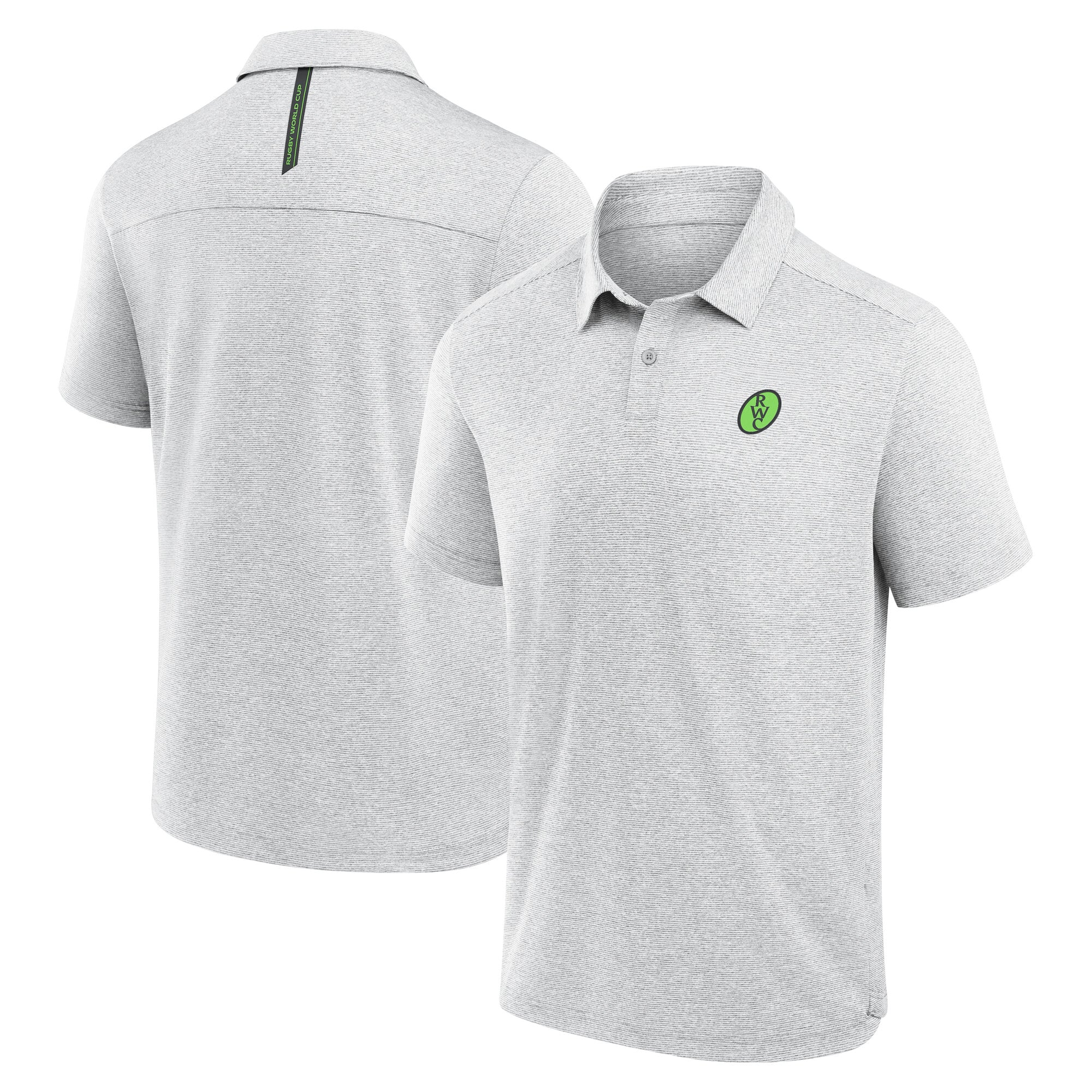 Polo a righe Iconic Rugby World Cup - Grigio