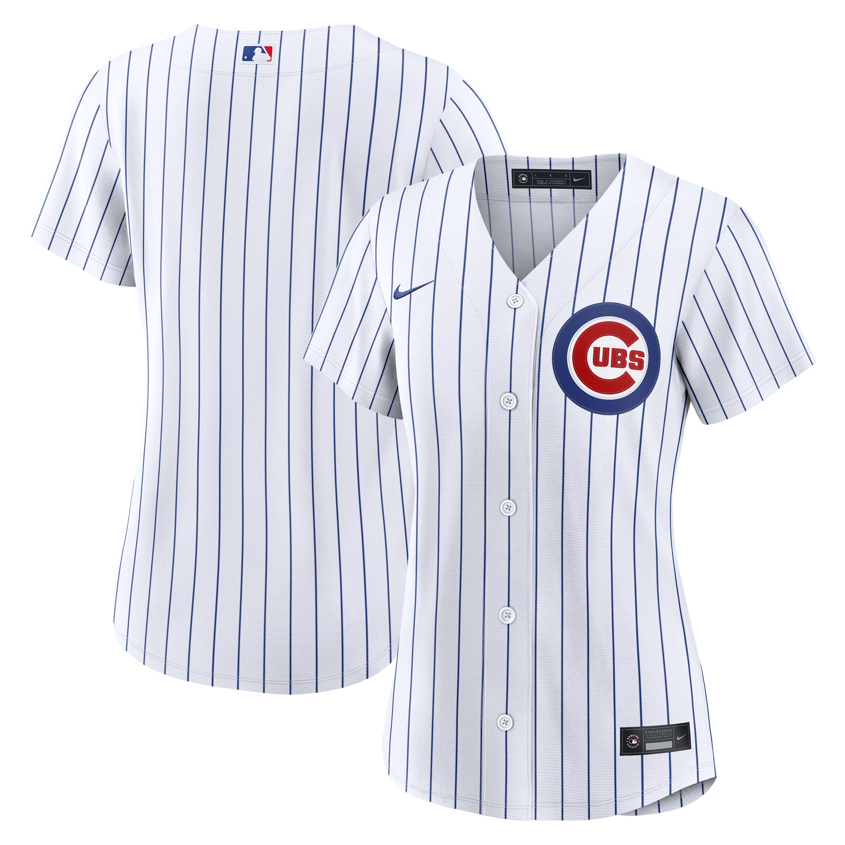 Women's Nike White Chicago Cubs Home Replica Jersey