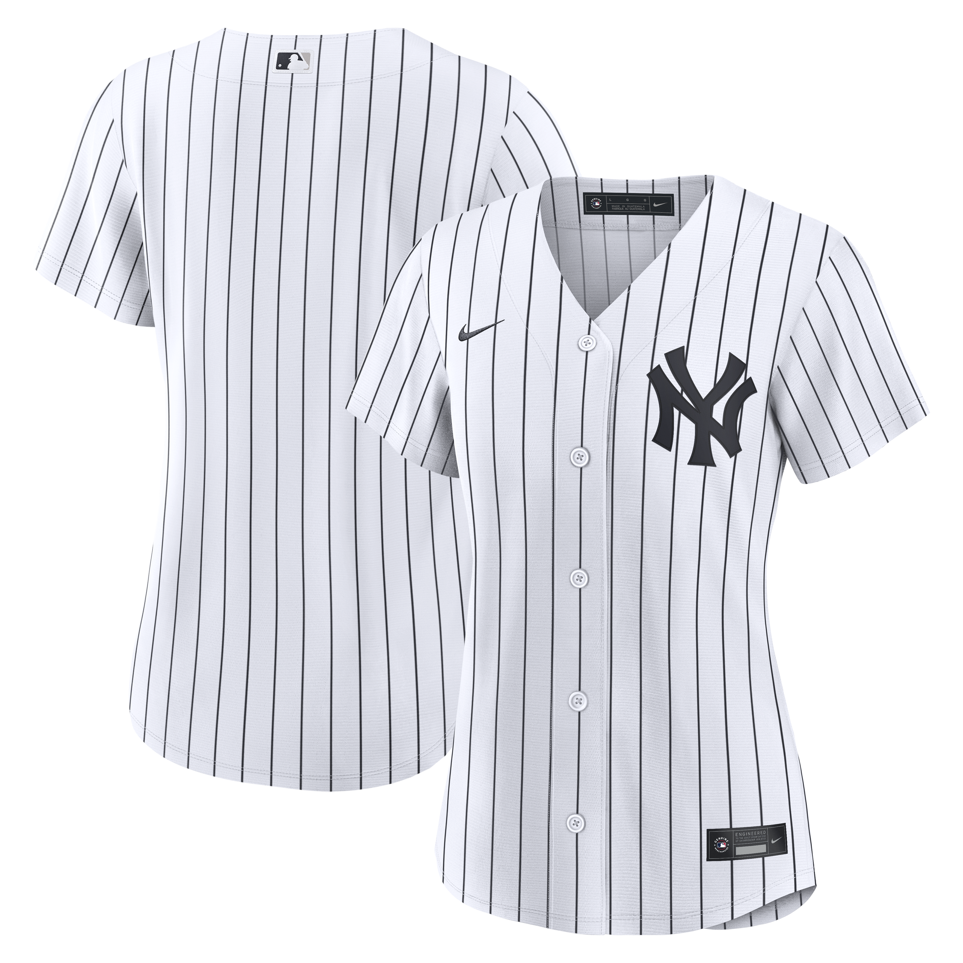 Women's Nike White New York Yankees Home Replica Jersey