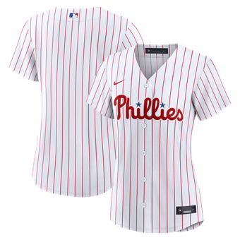 Women's Nike  White Philadelphia Phillies Home Replica Jersey
