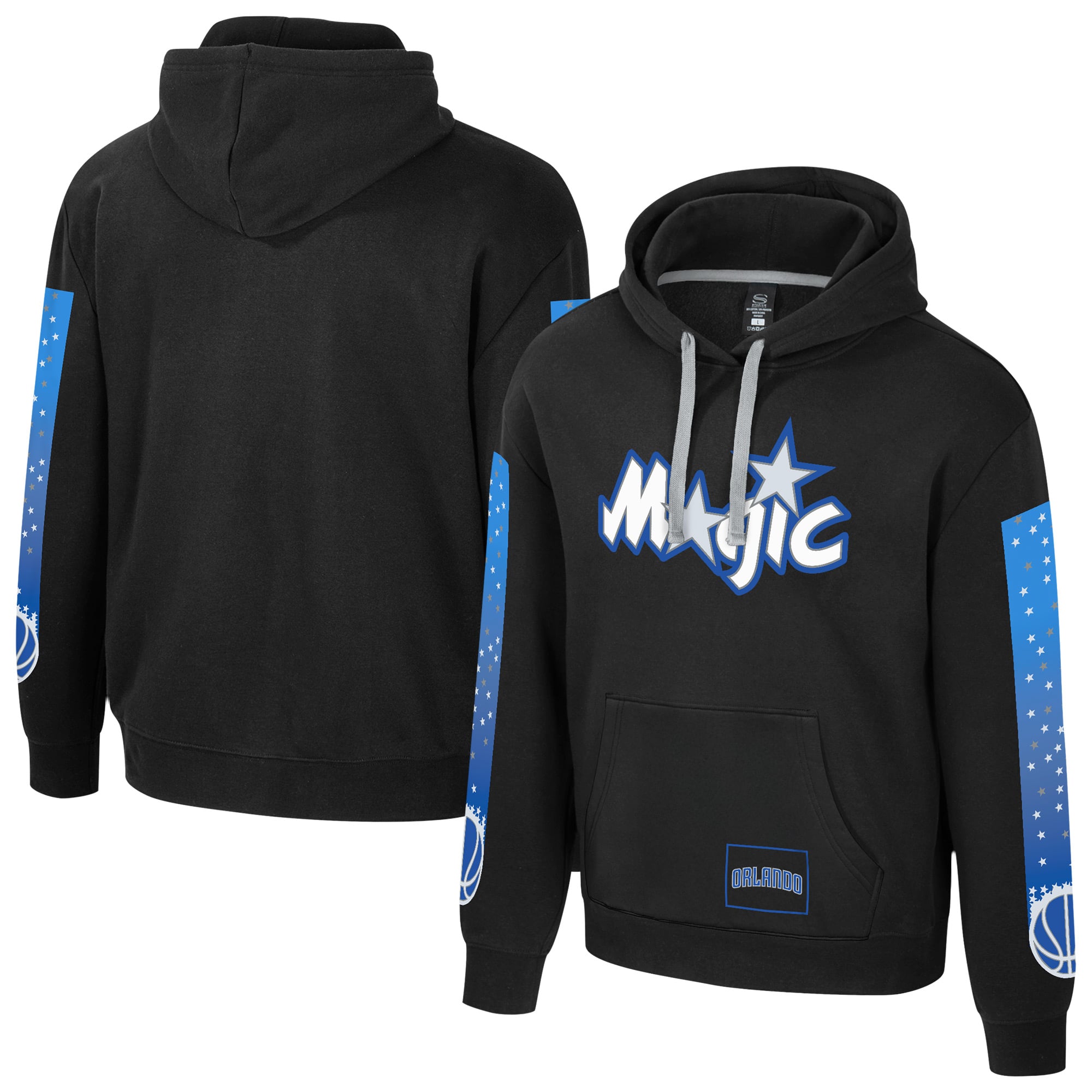 Unisex Stadium Essentials Black Orlando Magic 2025/26 City Edition City Star Hoodie