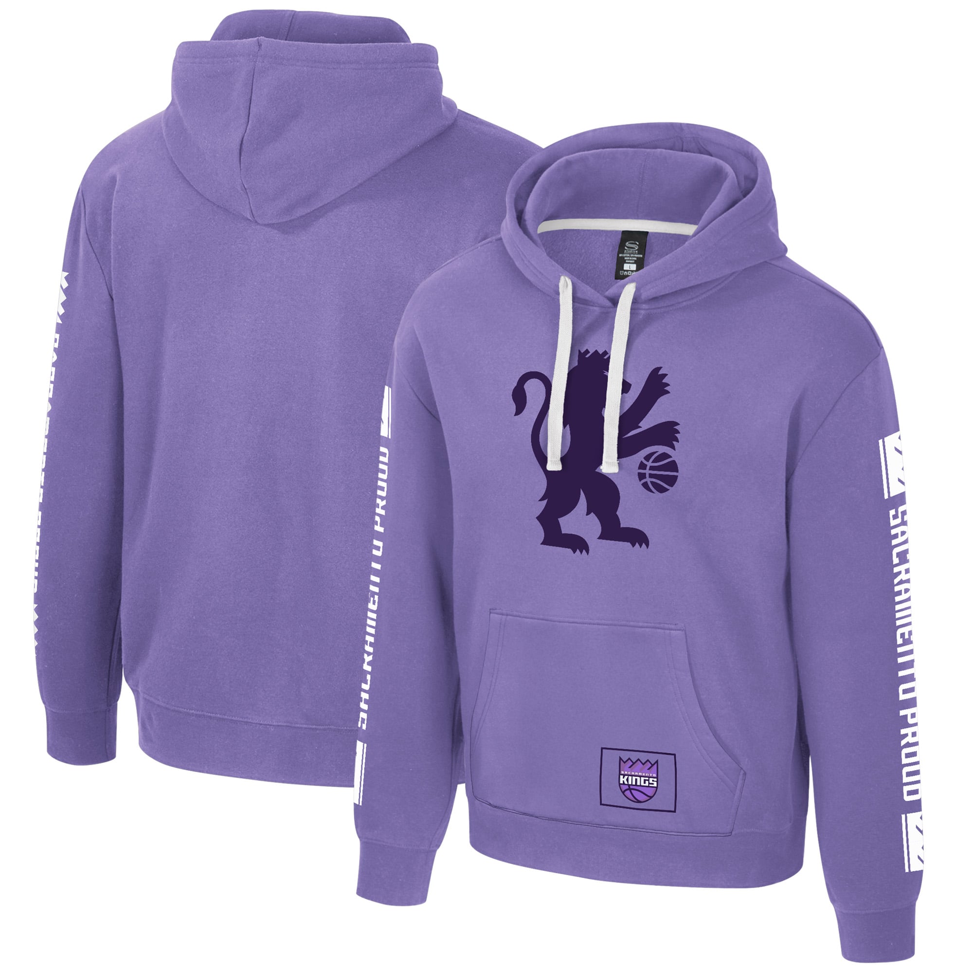 Unisex Stadium Essentials  Purple Sacramento Kings 2025/26 City Edition City Star Hoodie