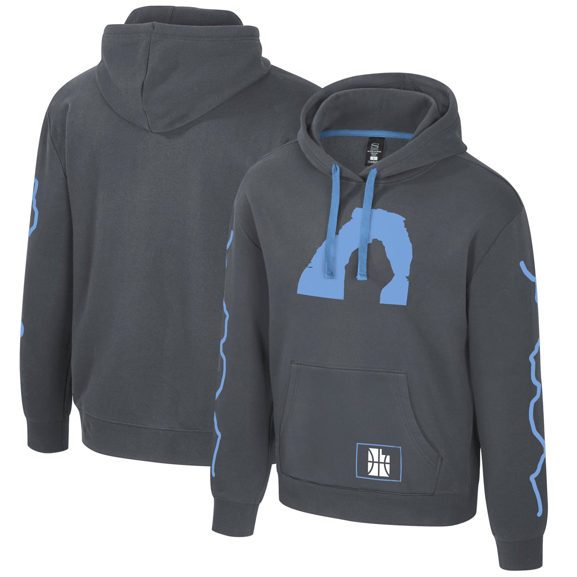 Unisex Stadium Essentials  Gray Utah Jazz 2025/26 City Edition City Star Hoodie