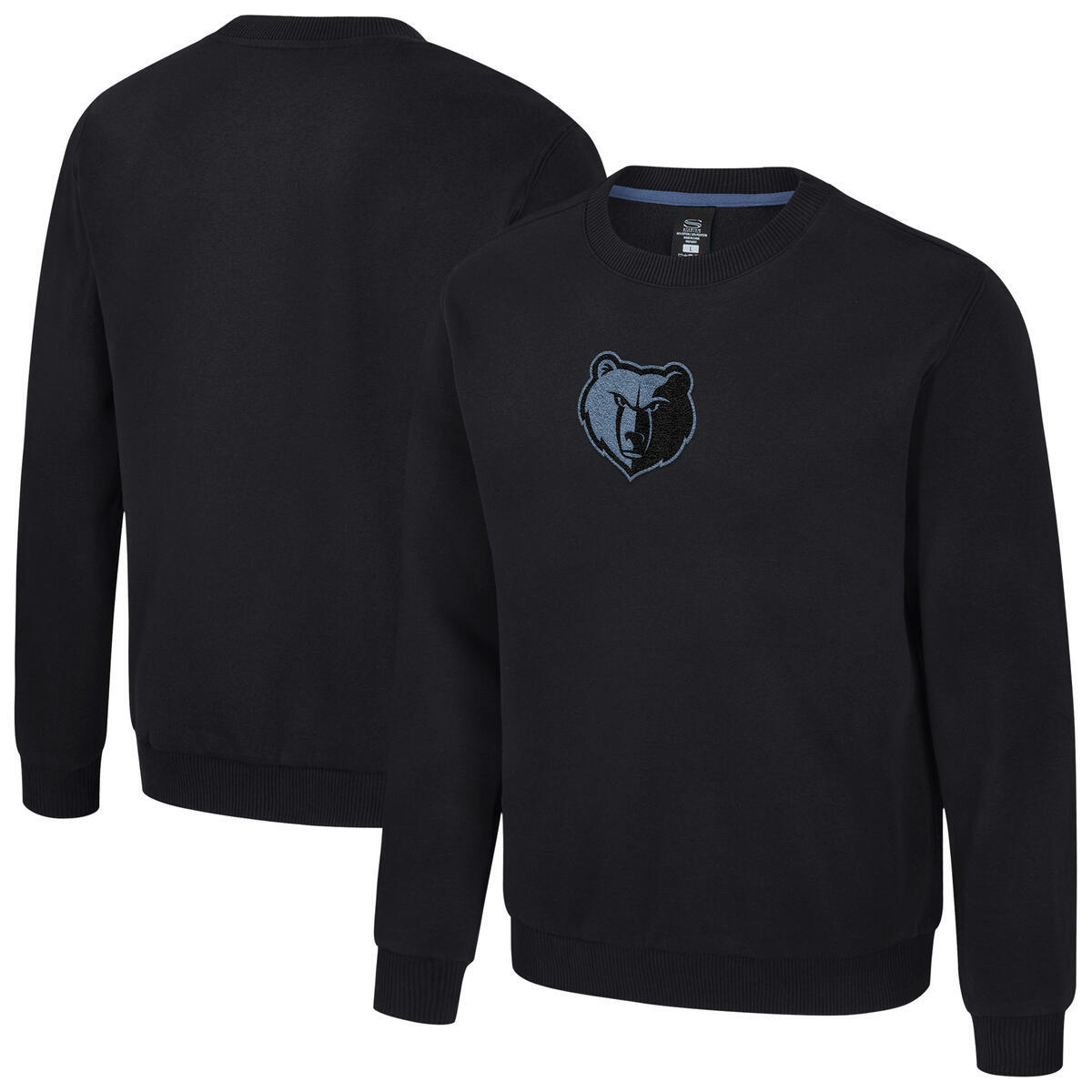 Unisex Stadium Essentials Black Memphis Grizzlies Club Level Chenille Sweatshirt Unisex Stadium Essentials Black Memphis Grizzlies Club Level Chenille Sweatshirt