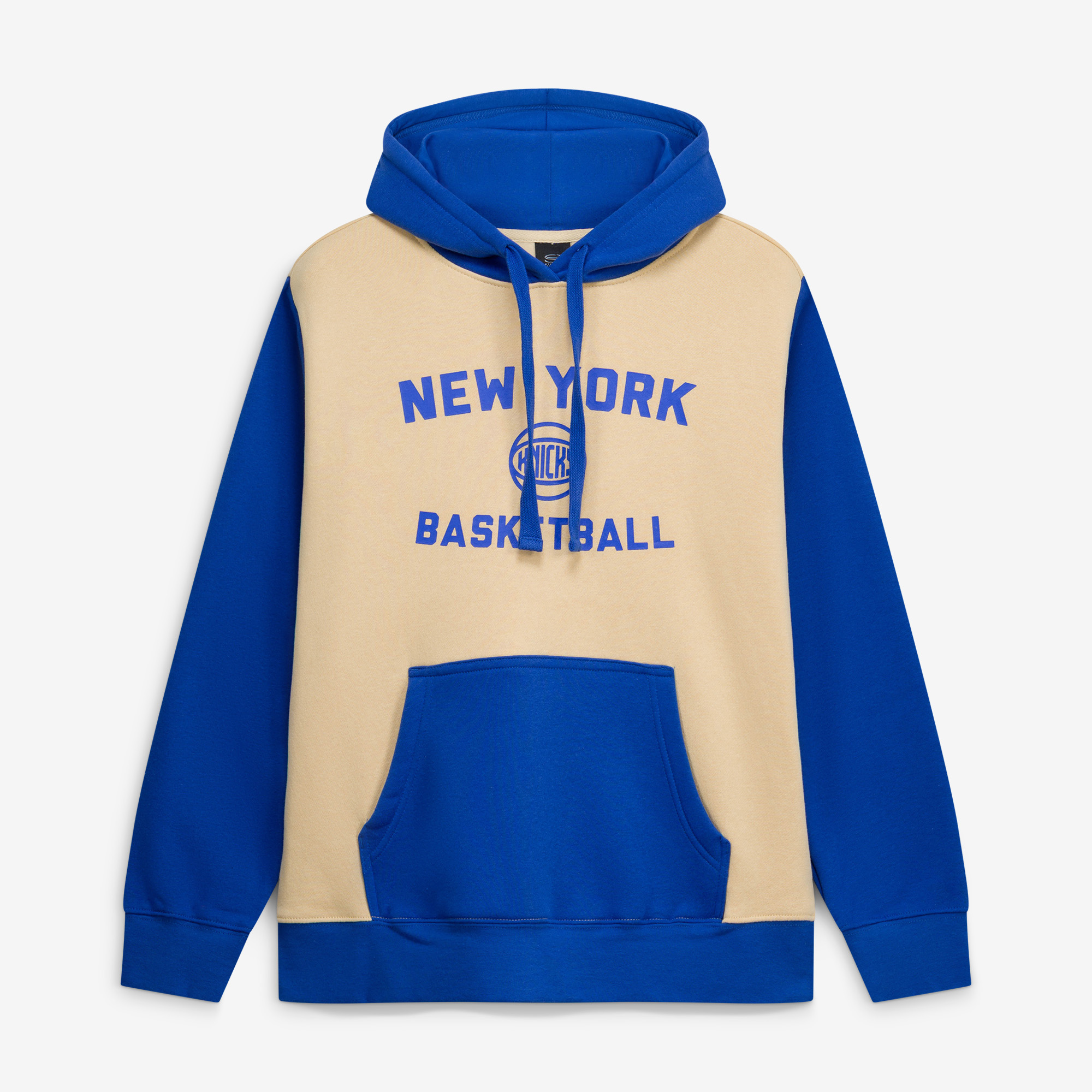 Women's Stadium Essentials Cream New York Knicks Rafters Road Trip Hoodie
