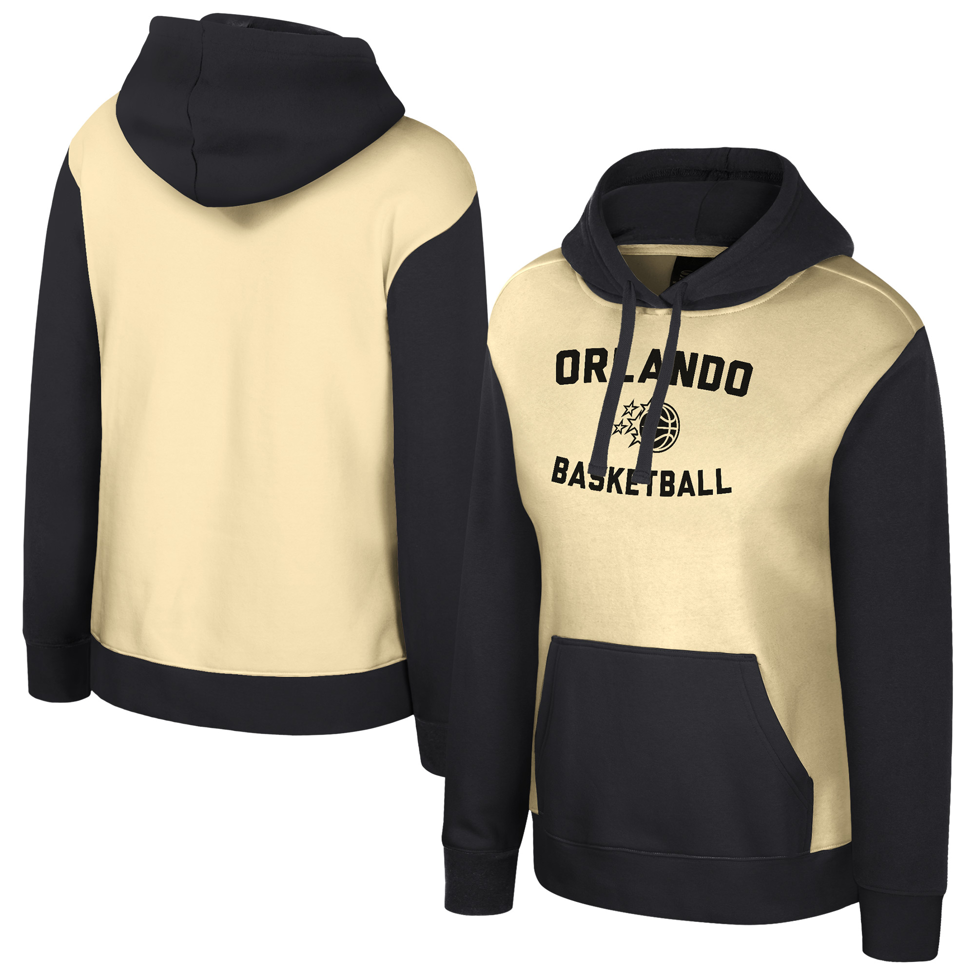 Women's Stadium Essentials Cream Orlando Magic Rafters Road Trip Hoodie