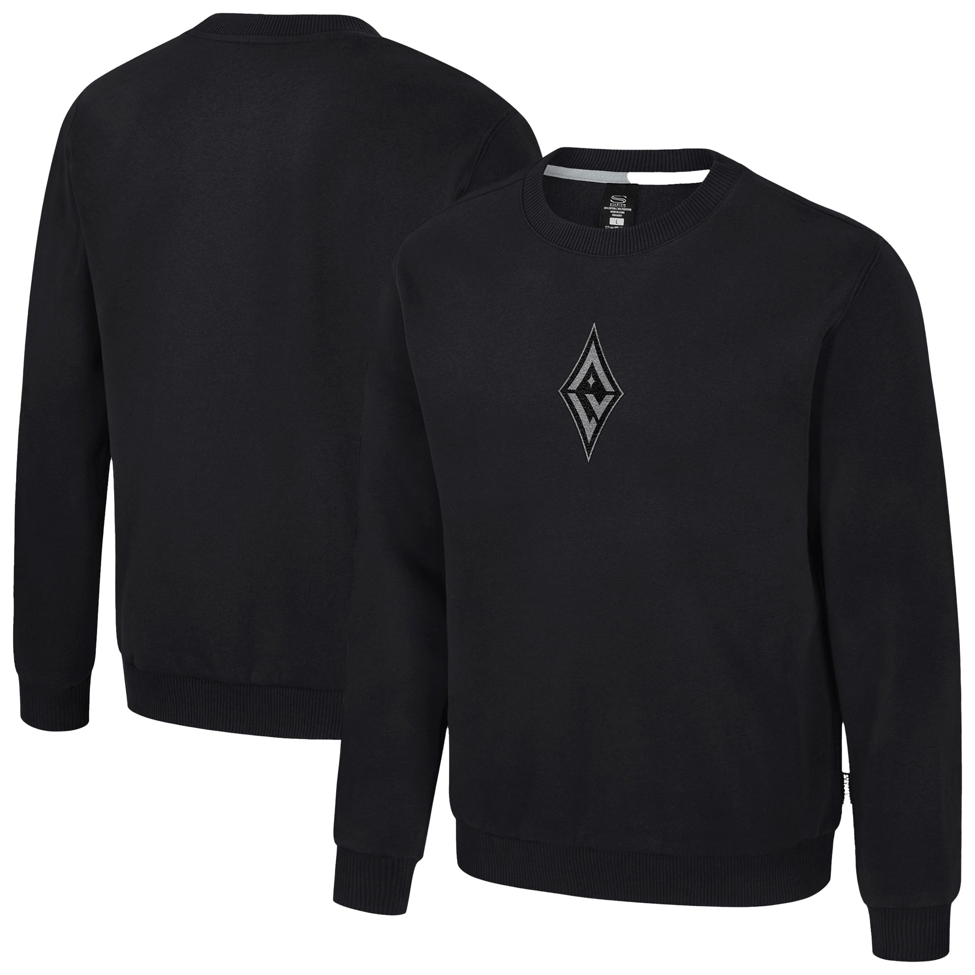 Unisex Stadium Essentials  Black Las Vegas Aces Club Level Sweatshirt