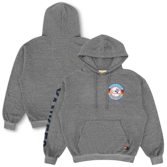 Unisex Aviator Nation x MLB  Heather Gray New York Yankees Relaxed Tri-Blend Hoodie