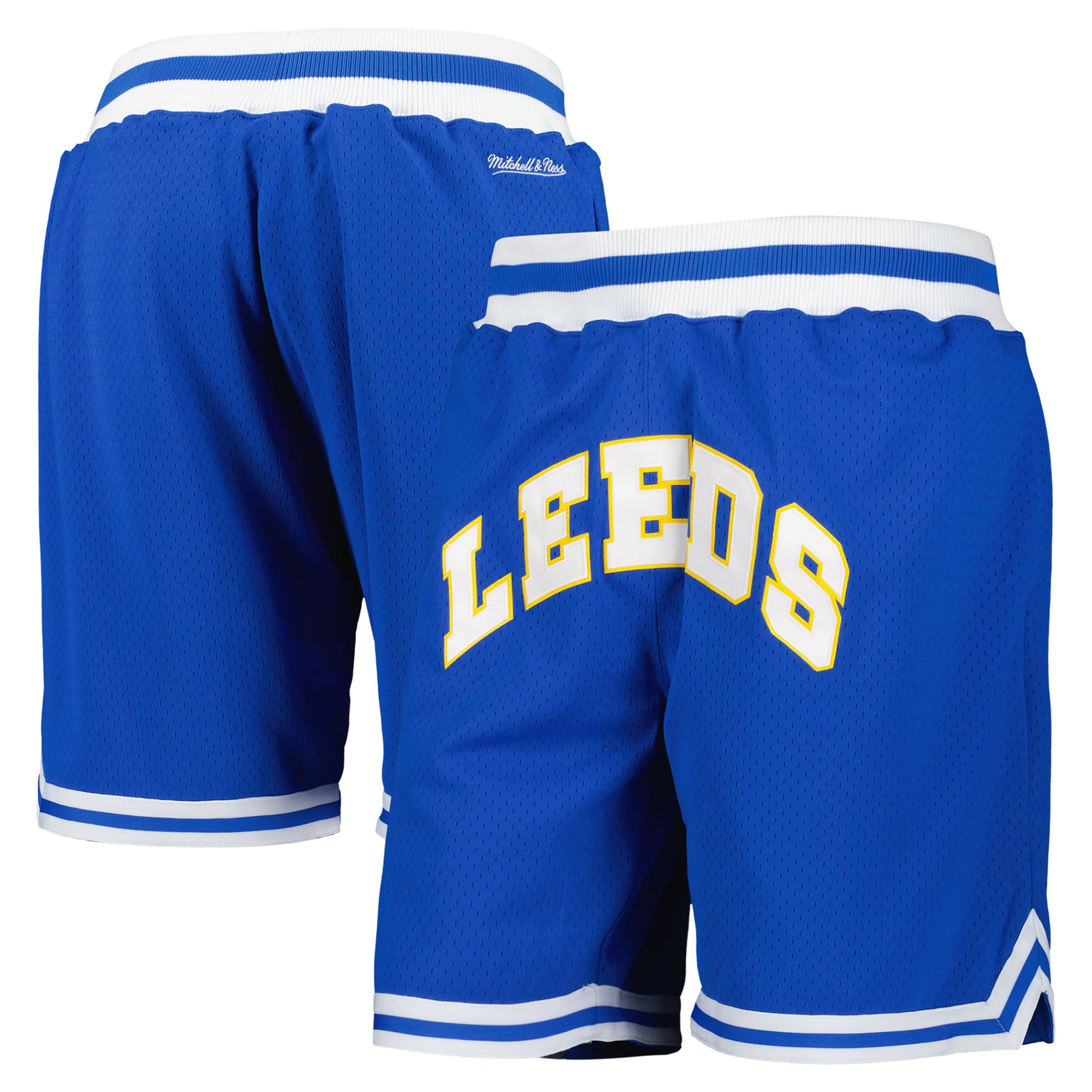 Leeds United X Mitchell & Ness Swingman Shorts - Royal