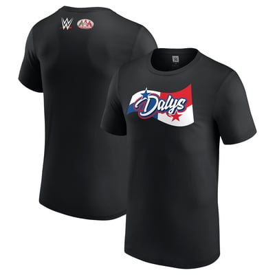 Men's Black Dalys la Caribeña AAA Panama Flag T-Shirt