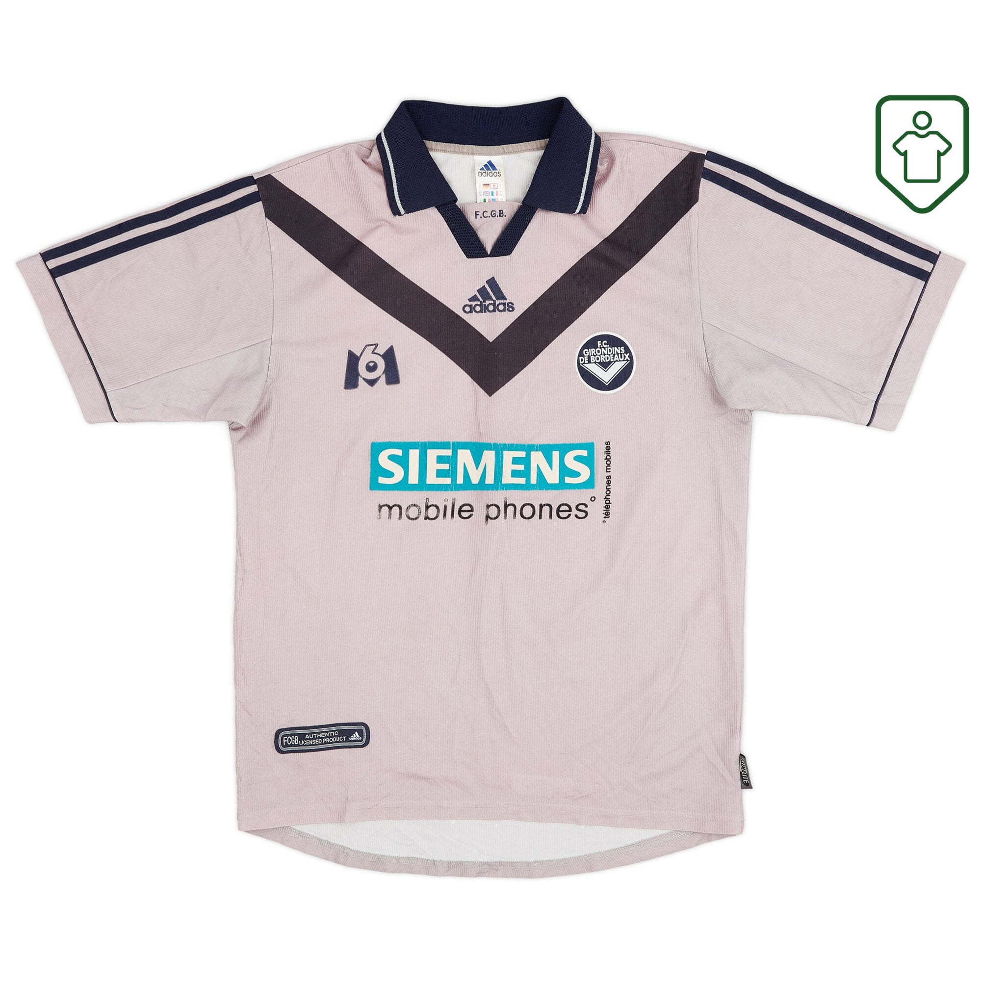 Terza maglia adidas Bordeaux 2000-01 - Molto buona - 7/10