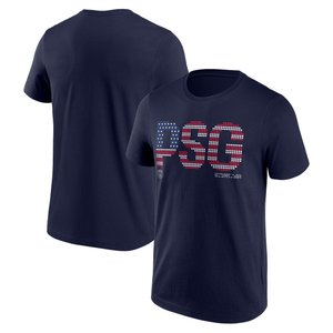 T-shirt PSG USA à pois - Bleu marine, vue 2