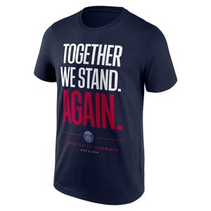 T-Shirt PSG Together We Stand - Bleu, vue 4