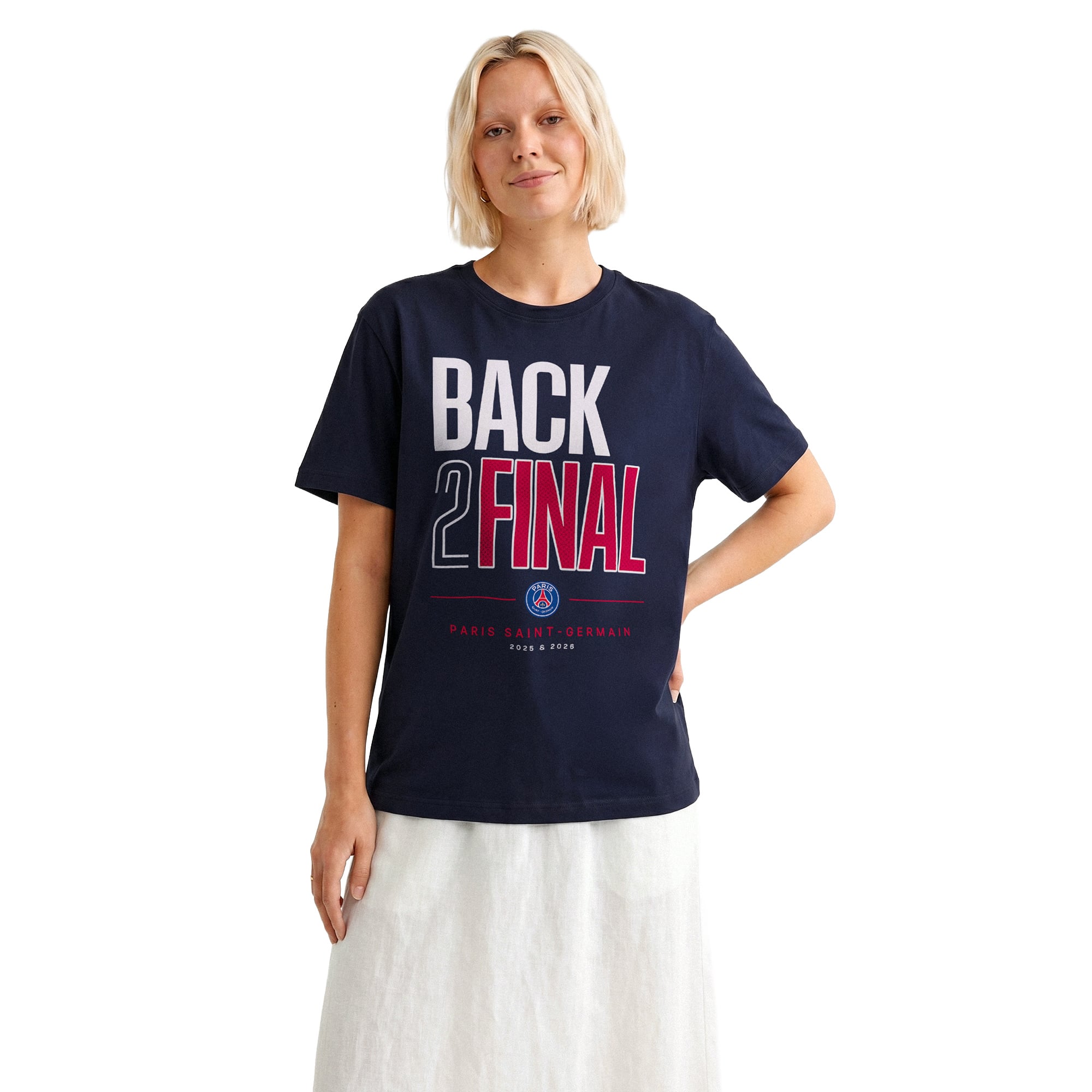 Camiseta Back to Back Finals del PSG - Azul marino: retailer-supplied image