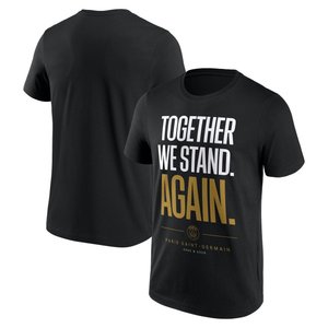 T-Shirt PSG Together We Stand - Noir, vue 3