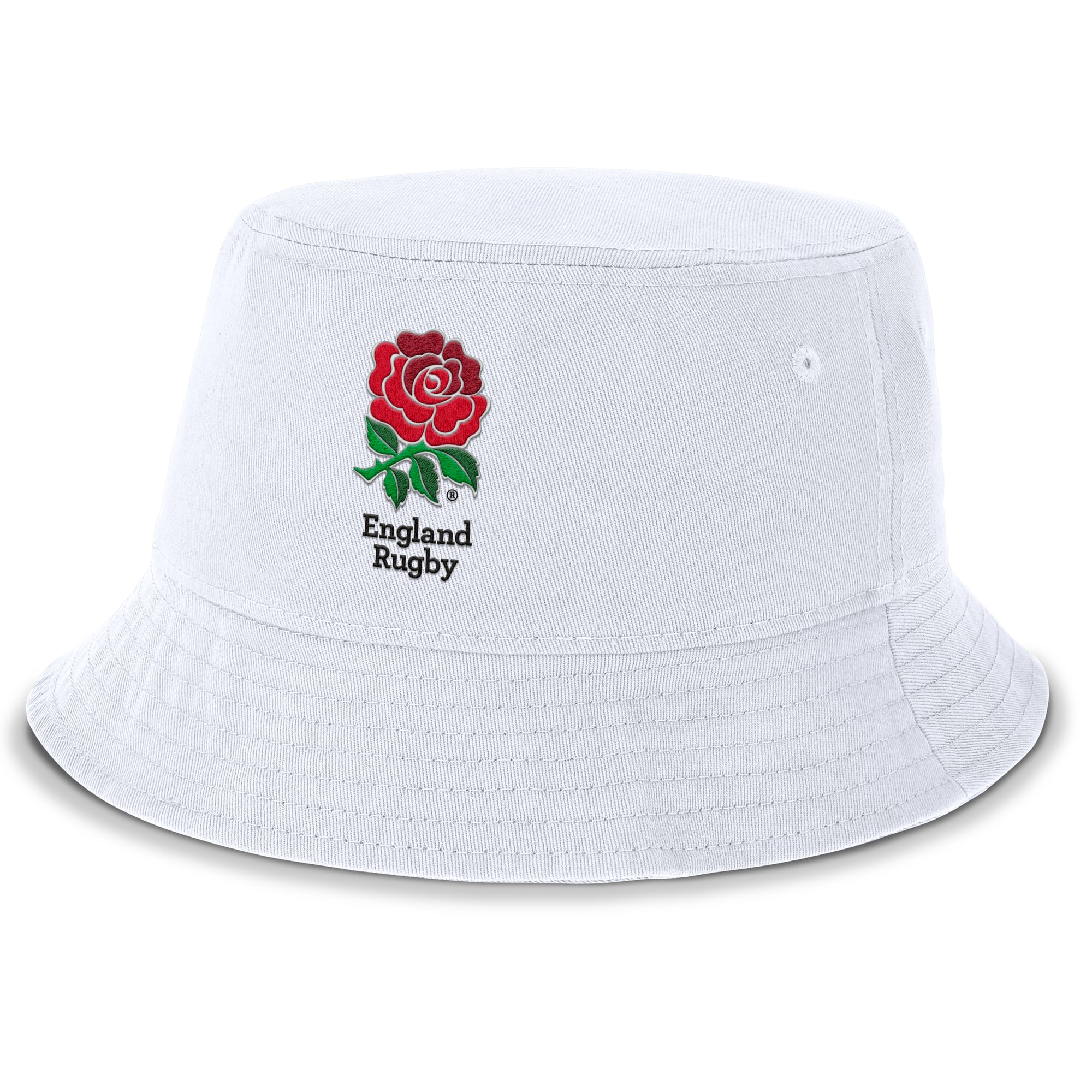 Cappello da pescatore England Rugby Core Logo - Bianco - Unisex