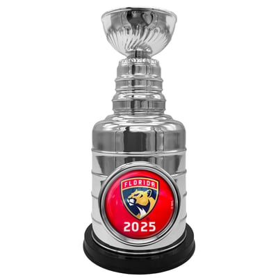 Florida Panthers 2025 Stanley Cup Champions 3.25" Mini Replica Stanley Cup