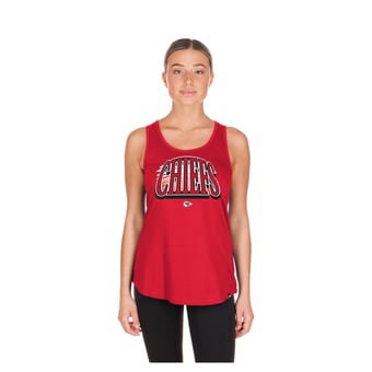 Women's New Era  Red Kansas City Chiefs Summer Tank Top
