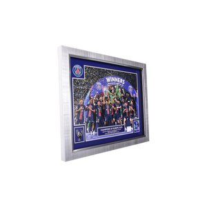 Cadre Collector PSG Champions d'Europe 2025 « Célébration » avec 2D trophée . - 20 x 16, vue 4