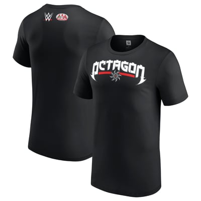 Men's Black Octagón AAA Logo T-Shirt