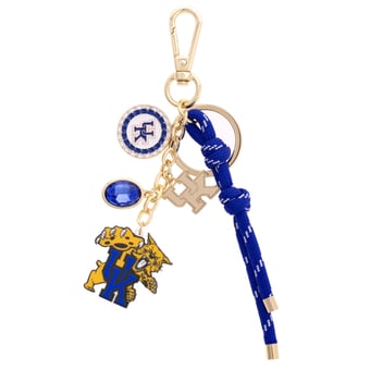 CANVAS Style Kentucky Wildcats 18k Gold-Plated Cluster Bag Charm