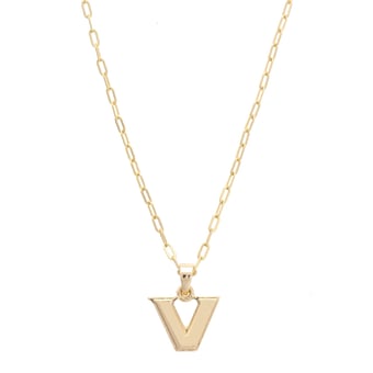 CANVAS Style Vanderbilt Commodores 24k Gold-Plated Pendant Necklace