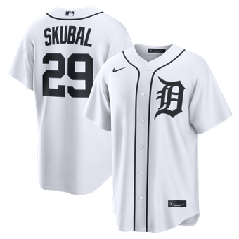Men's Nike Tarik Skubal White Detroit Tigers Home Replica Jersey