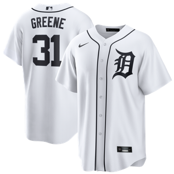 Men's Nike Riley Greene White Detroit Tigers Home Replica Jersey