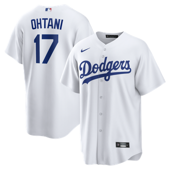 Men's Nike Shohei Ohtani White Los Angeles Dodgers Home Replica Jersey