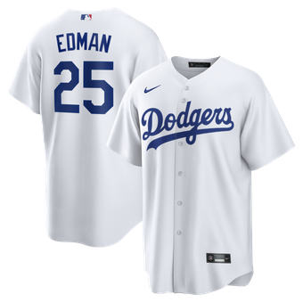 Men's Nike Tommy Edman White Los Angeles Dodgers Home Replica Jersey