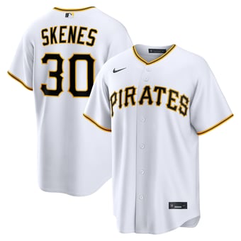 Men's Nike Paul Skenes White Pittsburgh Pirates Home Replica Jersey