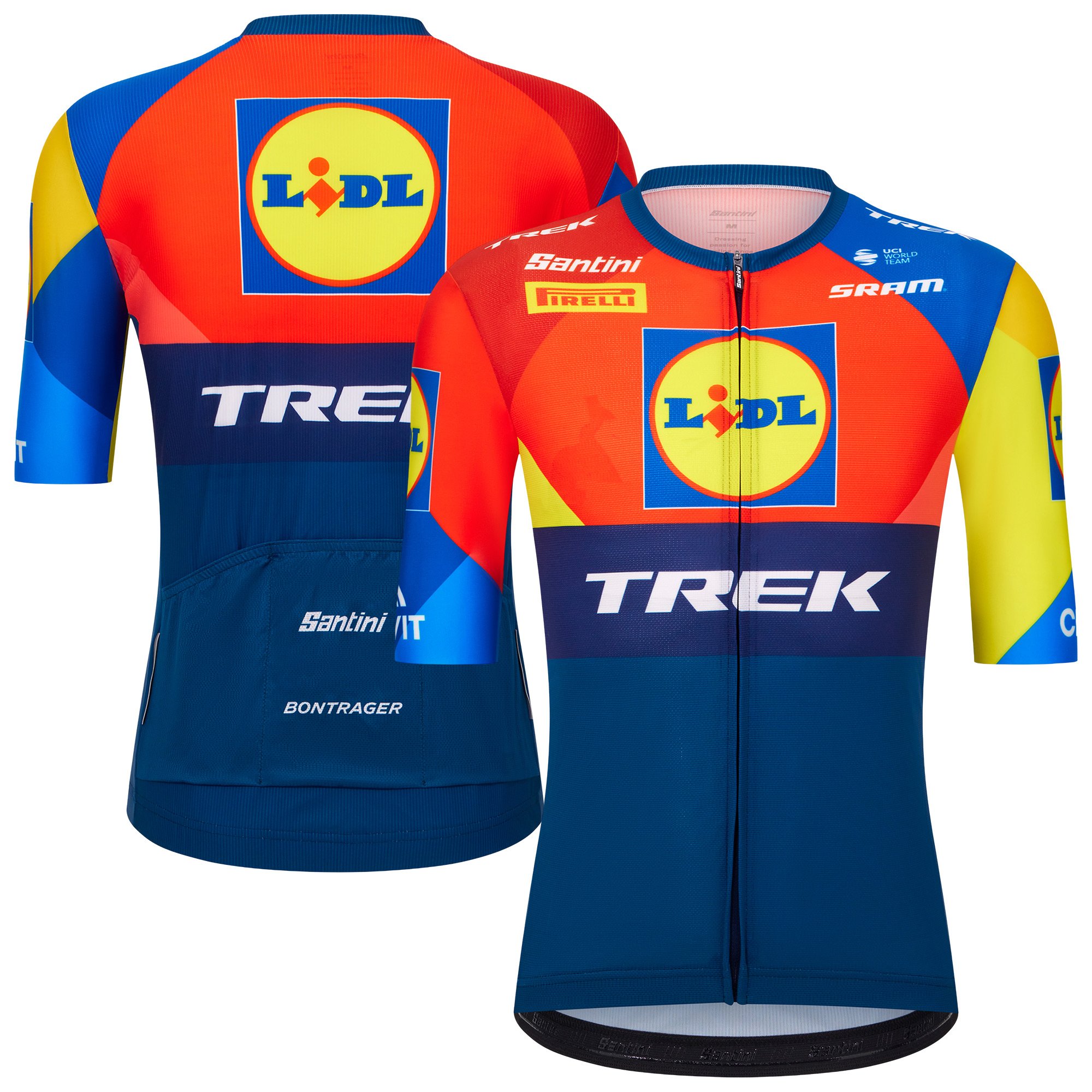 Réplica de la camiseta Lidl-Trek 2025