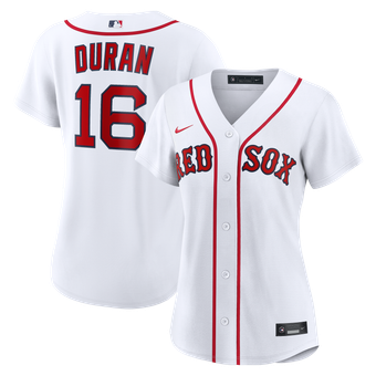 Women's Nike Jarren Duran White Boston Red Sox Home Replica Player Jersey